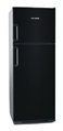 Heladera Koh-i-noor KHD43/7 negro mate con freezer 413L 220V
